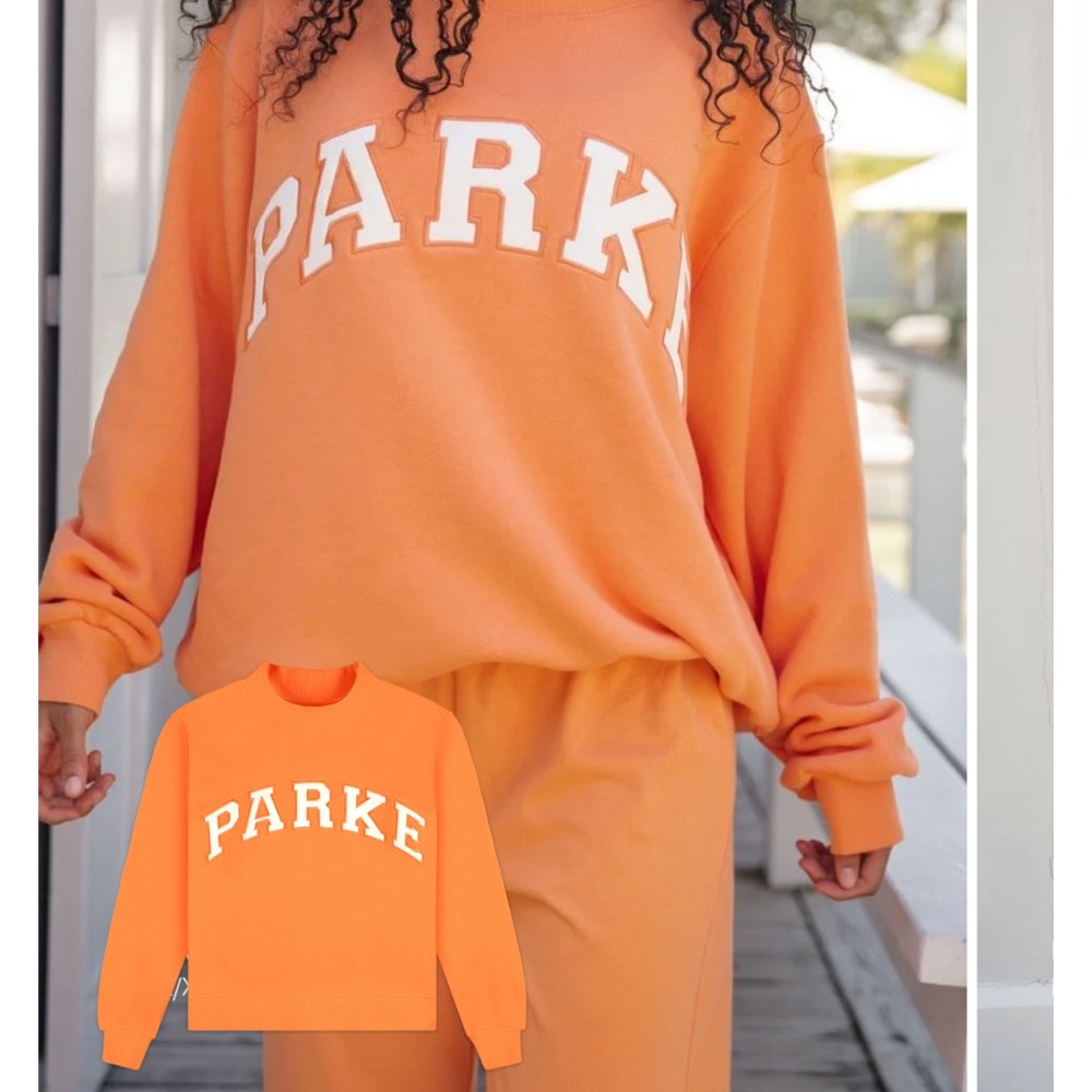 PARKE Summerland Creamsicle Mockneck